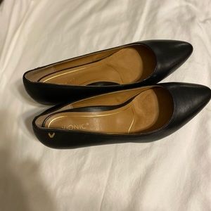 Vionic Mia Block heel pumps size 9.5 black